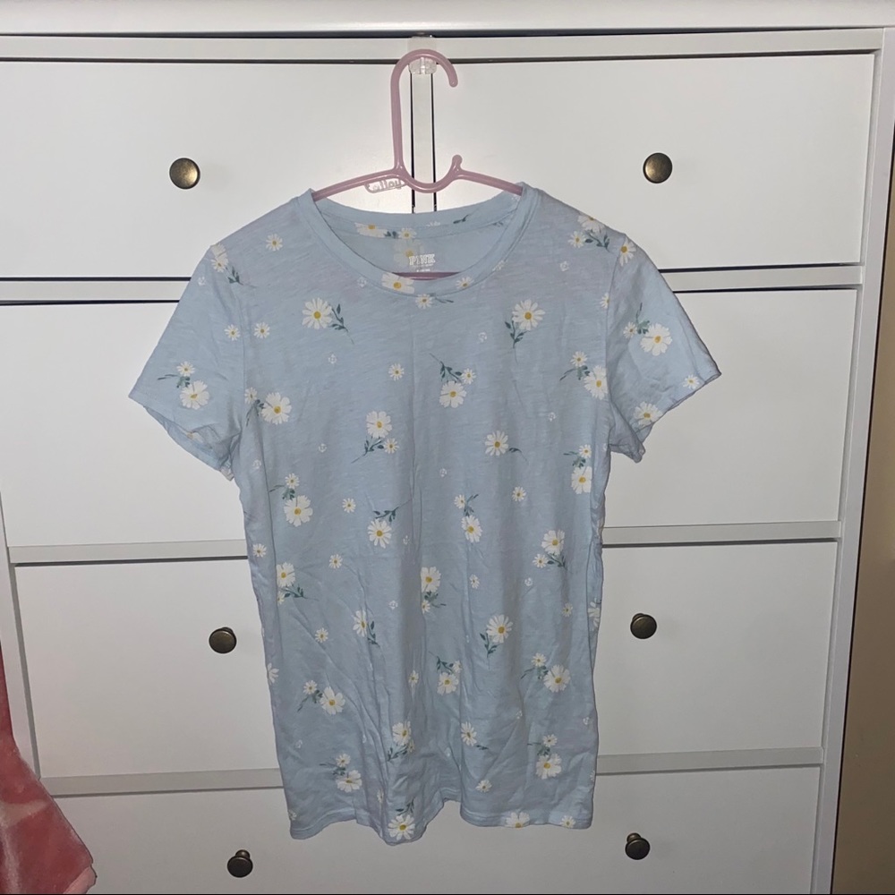 Blue daisy shirt
